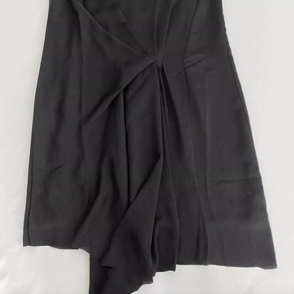 Club Monaco Black Asymmetrical Dress - Picture 4 of 4